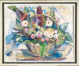 Teresa WALLIS-JONIAK (b. 1926), Flowers, 2003