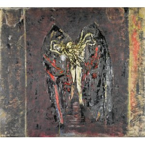 Janina MUSZANKA - ŁAKOMSKA (1920-1982), Wnętrze kaplicy, 1959 (fragment)