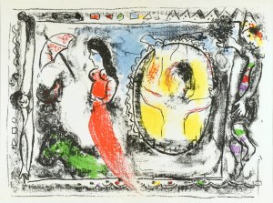 Marc CHAGALL (1887-1985), Behind the Mirror, 1964 (from 