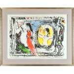 Marc CHAGALL (1887-1985), Behind the Mirror, 1964 (from Derrière le Miroir” newspaper, No. 147, October 1964)
