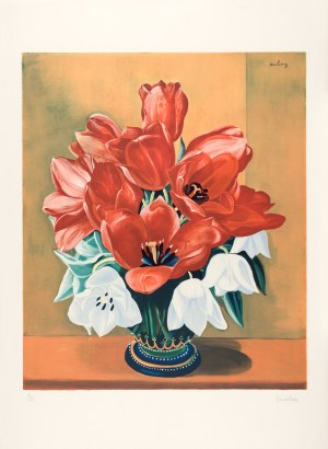 Moise KISLING (1891-1953), Tulips