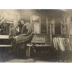 Stanisław KAMOCKI (1875-1944), Stanisław Kamocki z żoną Zofią, ok. 1920