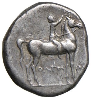 Greek coins - CALABRIA Tarento - Didramma (ca. 281-240 BC) C...