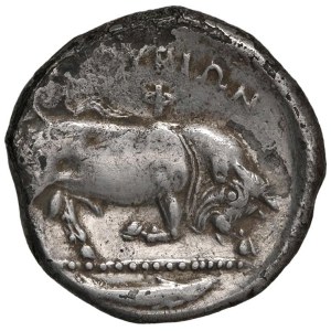 Greek coins - LUCANIA. Thurium - Didraramma (circa 400-350 a. C)...