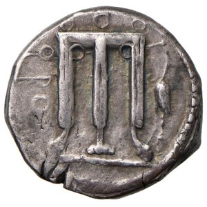 Greek coins - BRUTTIUM Crotone - Nomos (480-430 a.C.) Tripode - ...