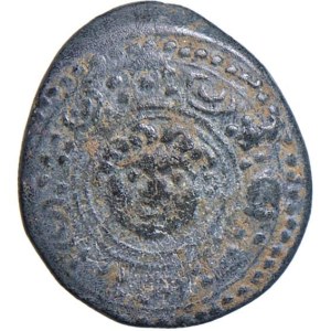 Greek coins - MACEDONIA AE - Scudo con gorgone - R/ Elmo - Sear ...