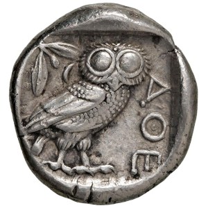 Greek coins - ATTICA Atene - Tetradracma (479-404 a.C.) Testa el...