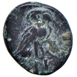 Greek coins - AEOLIS. Neonteichos - AE (II secolo a.C) Testa elm...