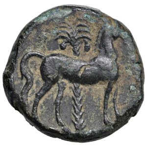 Greek coins - ZEUGITANIA Cartagine - AE (circa 264-201 a.C.) Tes...