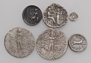 Greek coins - Lot of six Greek study fakes - FAKES...