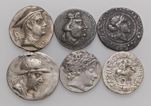 Greek coins - Lot of six Greek study fakes - FAKES...