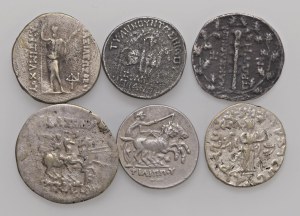 Greek coins - Lot of six Greek study fakes - FAKES...