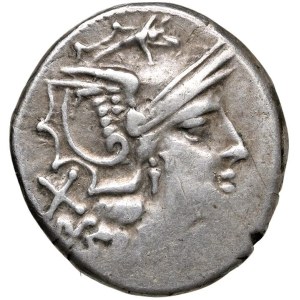 Roman coins Republic - Anonime - Denario (dopo 211 a.C.) Testa di Roma a ...