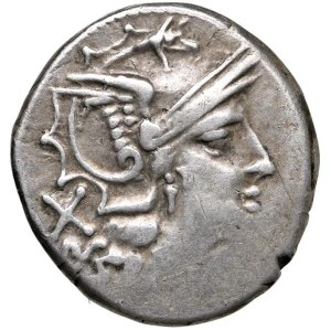 Roman coins Republic - Anonymous - Denarius (after 211 BC) Head of Rome at ...