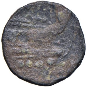 Roman coins Republic - Anonime - Triente - Testa d Roma a d. - R/ Prua a ...