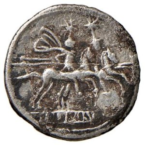 Roman coins Republic - Anonime - Sesterzio (dopo il 211 a.C.) Testa di Ro...