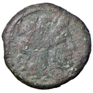 Roman coins Republic - Anonime - Semisse simbolo crescente - Testa d Satu...