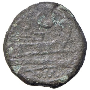 Roman coins Republic - Anonime - Semisse simbolo crescente - Testa d Satu...