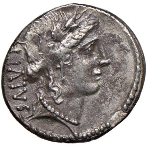 Roman coins Republic - Acilia - Man. Acilius Glabrio - Denario (49 a.C.) ...