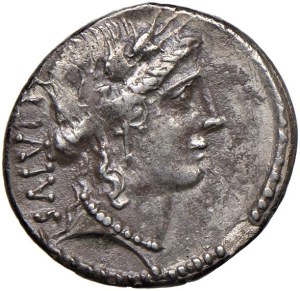 Roman coins Republic - Acilia - Man. Acilius Glabrio - Denarius (49 B.C.) ...