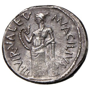 Roman coins Republic - Acilia - Man. Acilius Glabrio - Denario (49 a.C.) ...