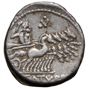 Roman coins Republic - Appuleia - L. Appuleius Saturninus - Denario (104 ...