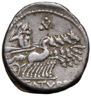 Roman coins Republic - Appuleia - L. Appuleius Saturninus - Denarius (104 ...