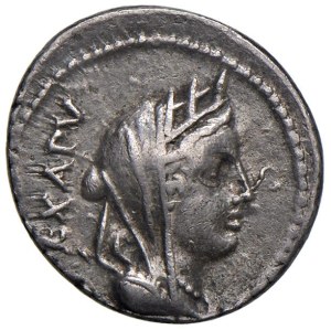 Roman coins Republic - Fabia - C. Fabius C. f. Hadrianus - Denarius (102 a...