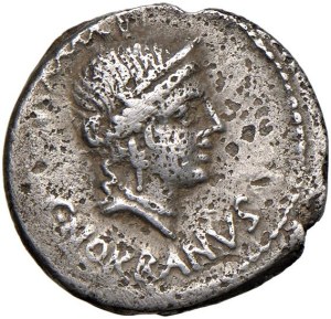 Roman coins Republic - Norbana - Caius Norbanus - Denarius (83 BC) Head...