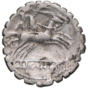 Roman coins Republic - Poblicia - C. Malleolus C. f. - Denarius (118 BC)...