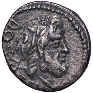 Roman coins Republic - Rubria - L. Rubrius Dossenus - Quinario (87 a.C.) ...