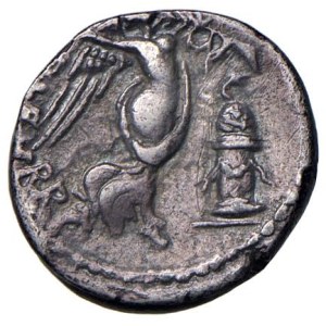 Roman coins Republic - Rubria - L. Rubrius Dossenus - Quinario (87 a.C.) ...