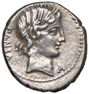 Roman coins Republic - Vibia - C. Vibius C. f. Pansa - Denarius (90 BC) ...