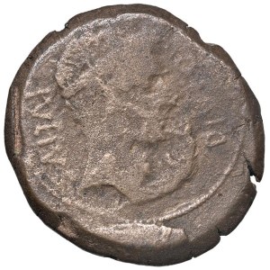 Roman coins Republic - Ottaviano - Asse (zecca italica) Testa a d. - R/ D...