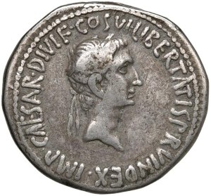 Roman coins Republic - Octavian - Cystophorus (Ephesus, in Ionia, 28 B.C....