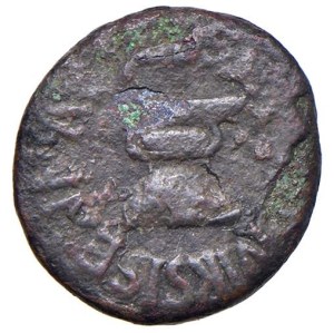 Roman coins Republic - Augustus (27 B.C.-14 A.D.) Quadrant - Altar - R/ ...