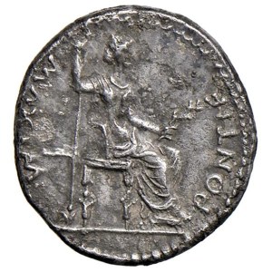 Roman coins Empire - Tiberius (14-37) Denarius - Laureate head to r. - R/...