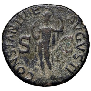 Roman coins Empire - Claudio (34-54) Asse - Testa a s. - R/ La Costanza...