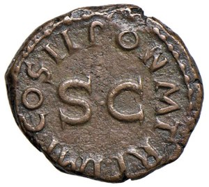 Roman coins Empire - Claudius (41-54) Quadrant - RIC 84 AE (g 2.20)...