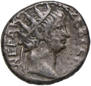 Roman coins Empire - Nero (54-68) Tetradrachm L IA (Alexandria in Eg...