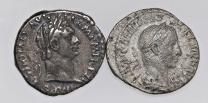 Roman coins Empire - Domitian (81-96) Denarius - Laureate head to d. - ...