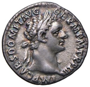Roman coins Empire - Domitian (81-96) Denarius - Laureate head to d. - ...