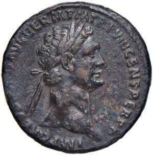 Roman coins Empire - Domitian (81-96) Axis - Laureate head r. - R/ ...