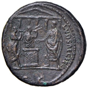 Roman coins Empire - Domitian (81-96) Axis - Laureate head r. - R/ ...