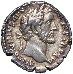 Roman coins Empire - Antoninus Pius (138-161) Denarius - Laureate head at ...