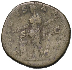 Roman coins Empire - Antoninus Pius (138-161) Sestertius - Laureate head ...