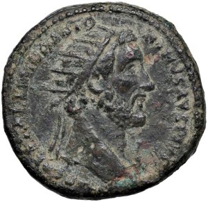 Roman coins Empire - Antoninus Pius (138-161) Dupondius - Head raduata a ...