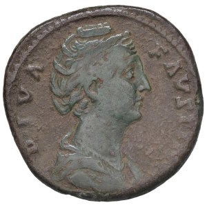 Roman coins Empire - Faustina I (moglie di Antonino Pio) Sesterzio - Bu...