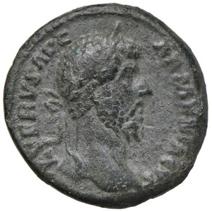 Roman coins Empire - Lucio Vero (161-167) Asse - Busto laureato a d. - ...