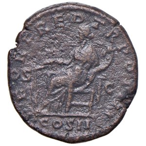 Roman coins Empire - Lucio Vero (161-169) Asse - Testa a d. - R/ La For...